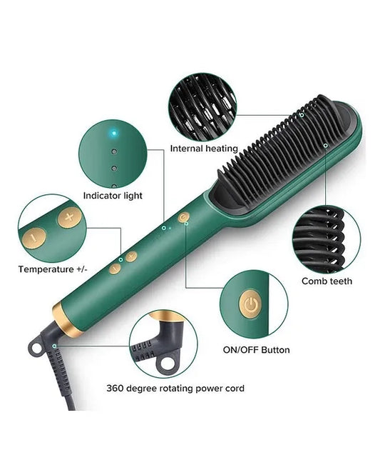 Hair Style & Straightener Comb